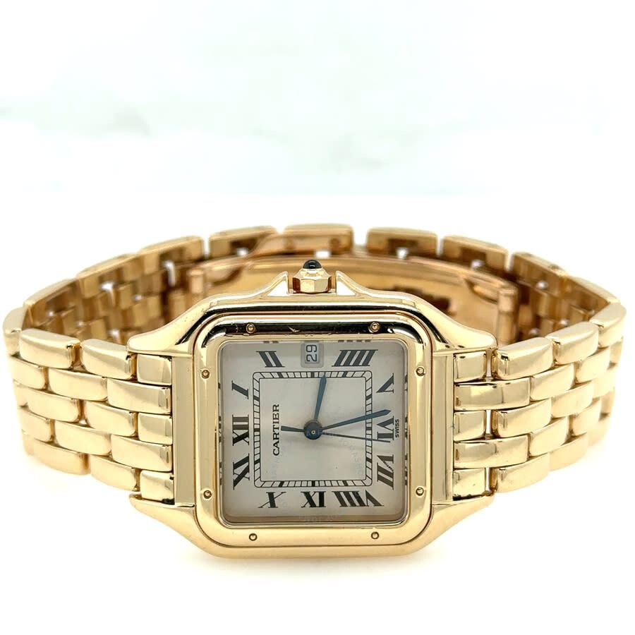 Pre-owned Cartier Panthere Quartz Ladies Watch 8839 - 5