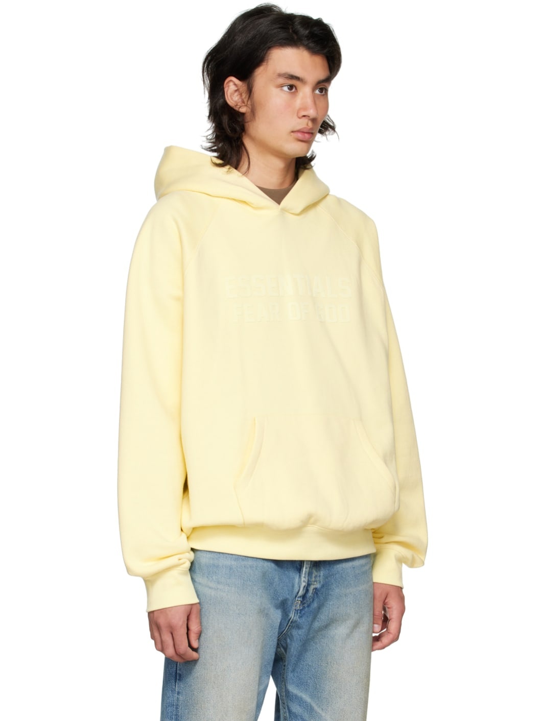 Yellow Raglan Hoodie - 2