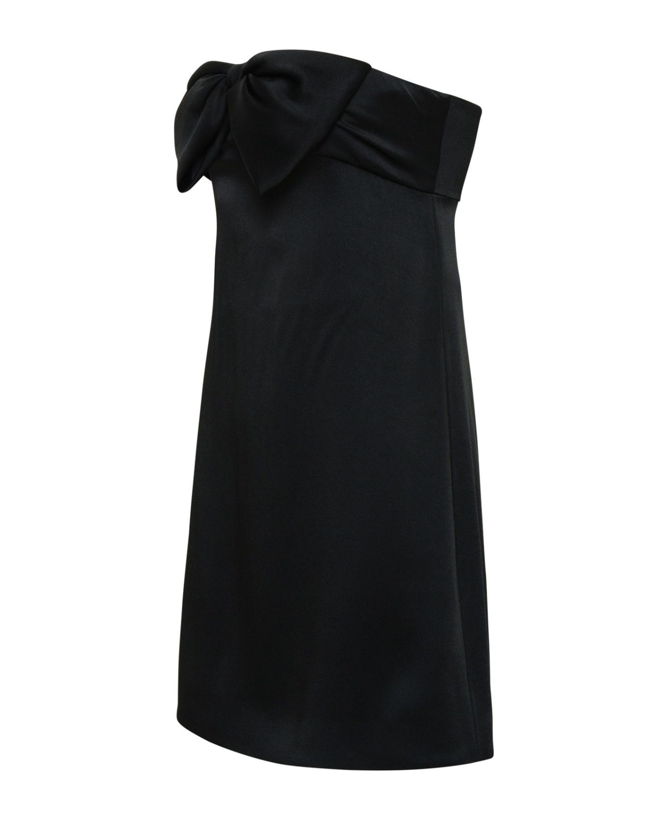 Black Acetate Dress - 2