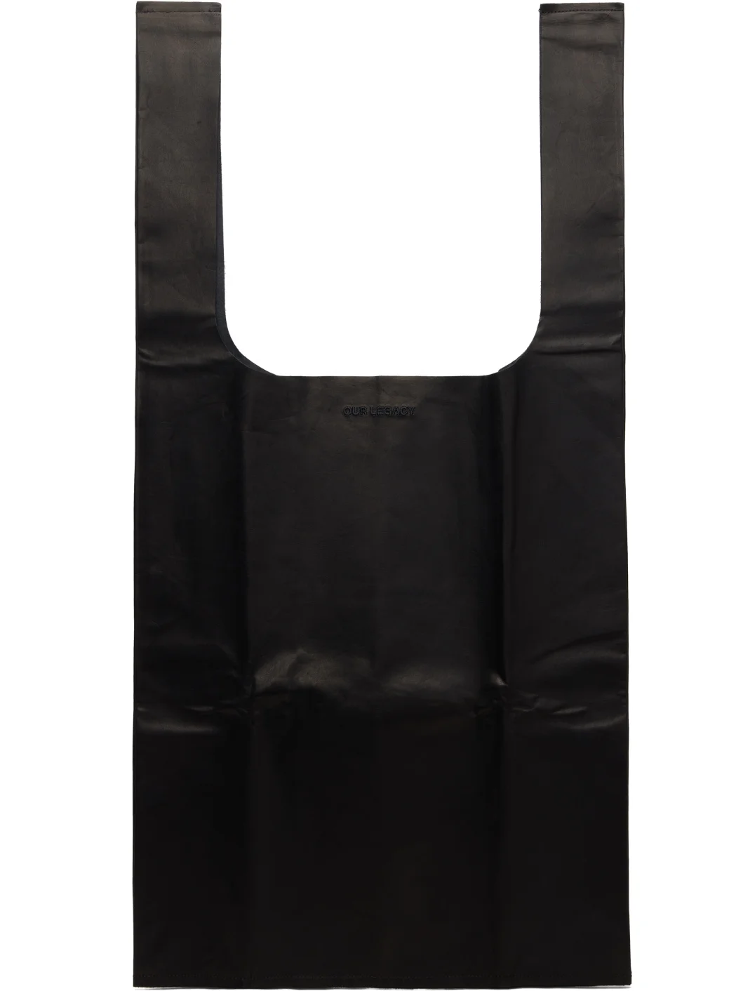 Black Grocery Bag Tote - 1