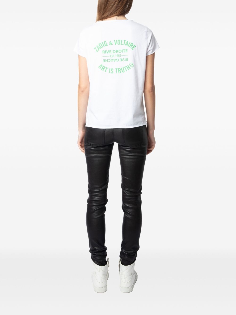 logo-print T-shirt - 3