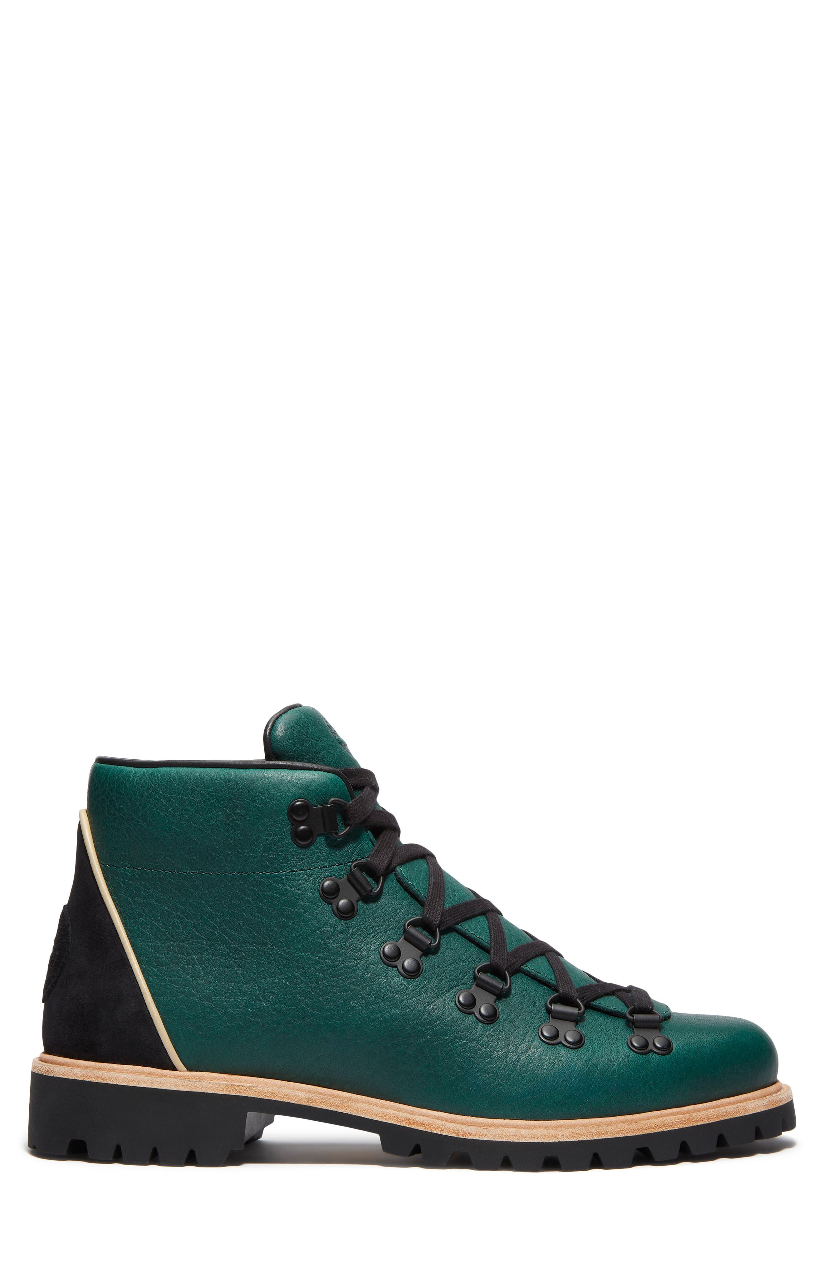 Timberland Authentic Hike Waterproof Mid Hiking Boot in Dark Green Full Grain at Nordstrom - 2