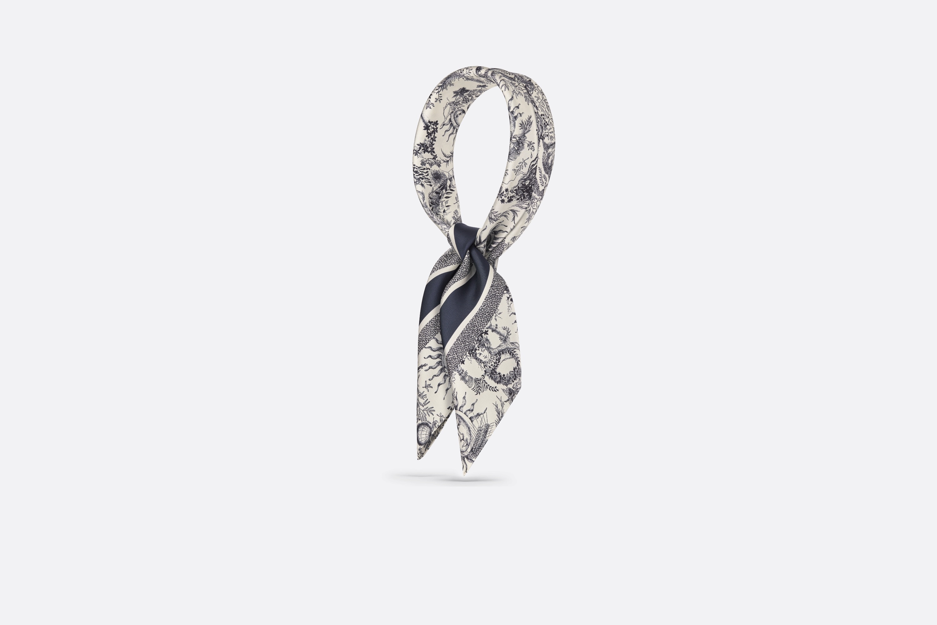Toile de Jouy Soleil 90 Square Scarf - 5