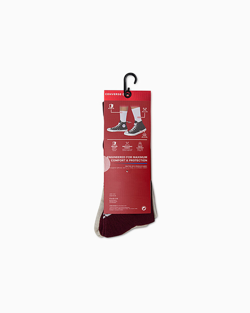 3-Pack Stacked Patch Crew Socks 3