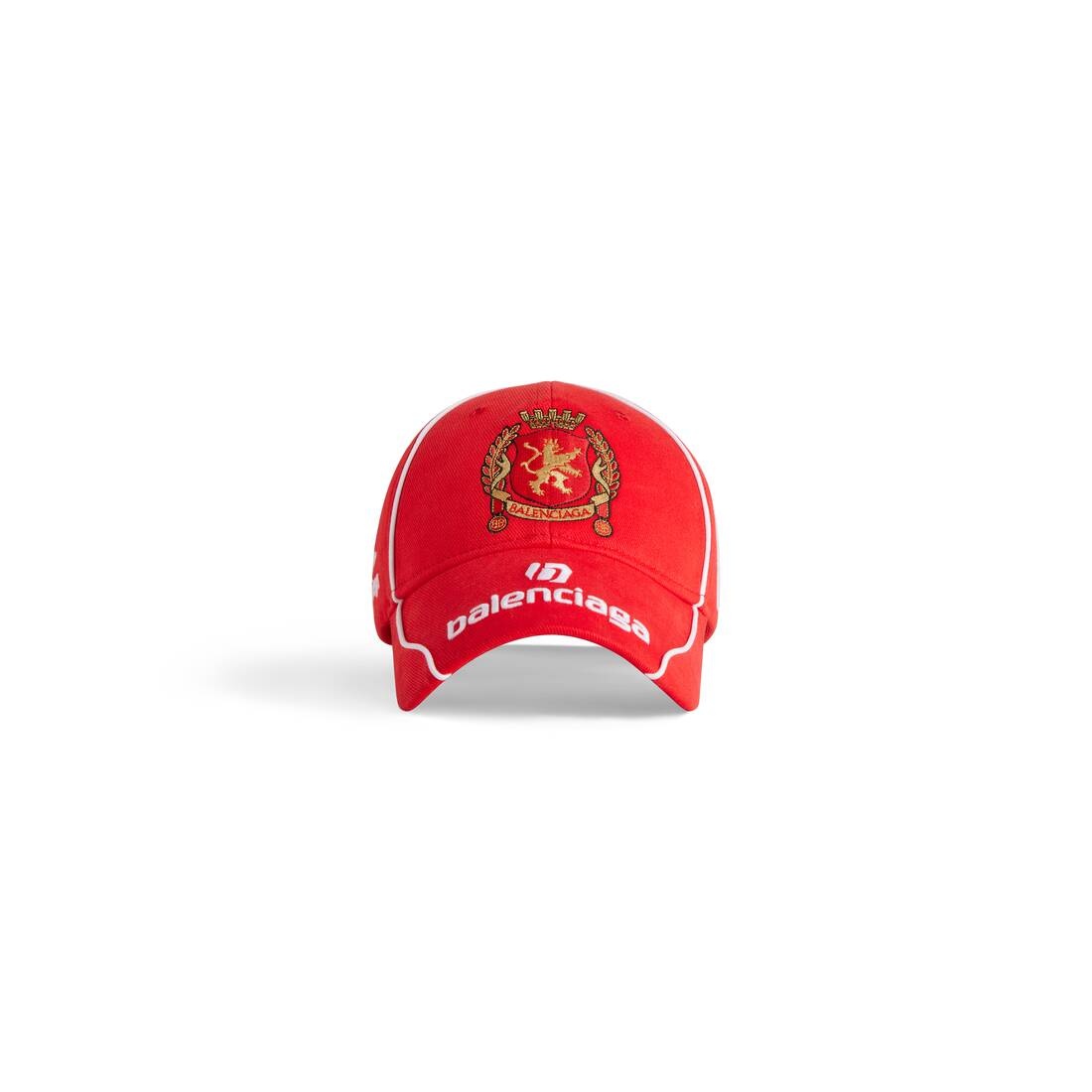 Men's Soccer Cap in Red - 1