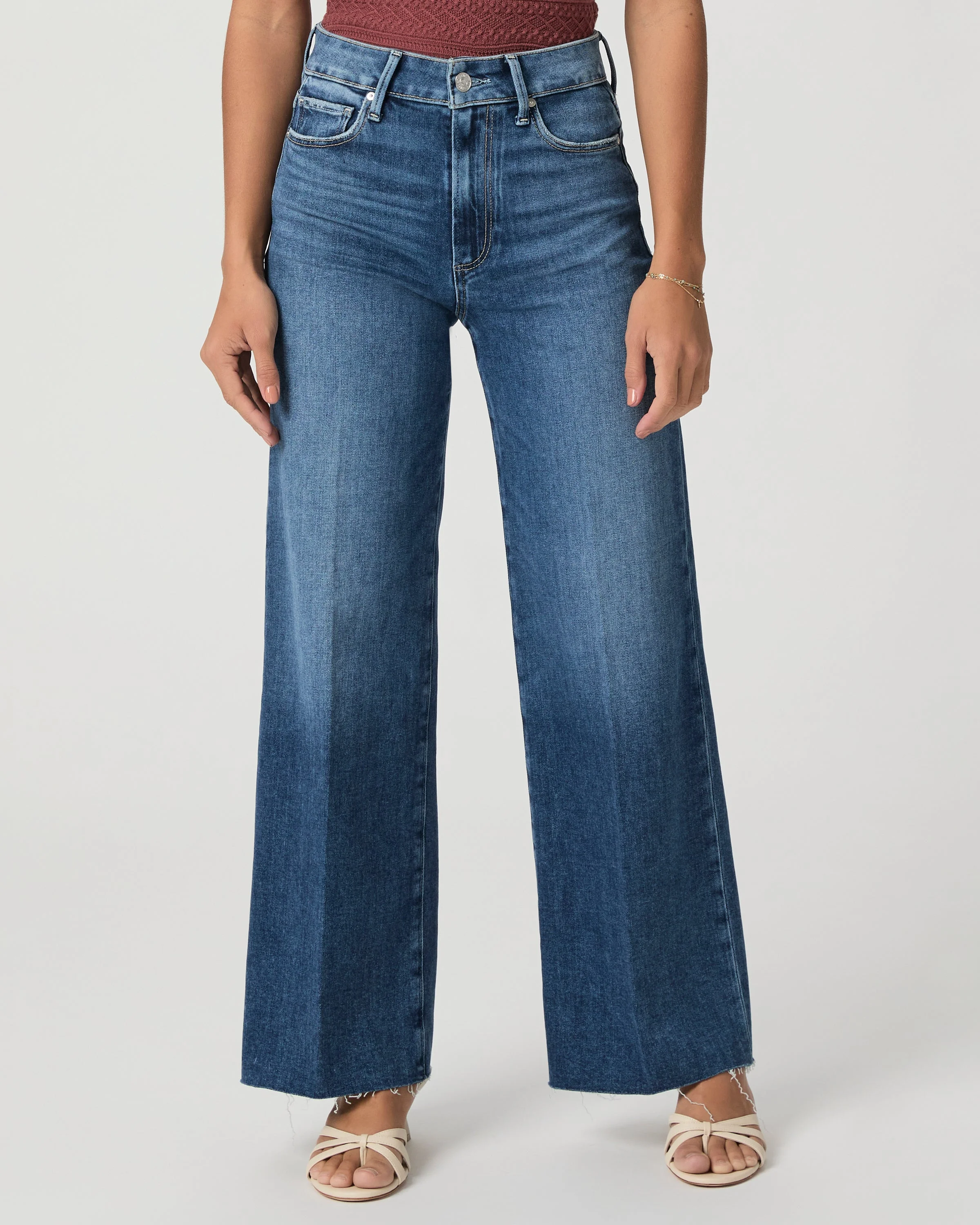 Anessa Petite 29" Wide Leg Jean - 1