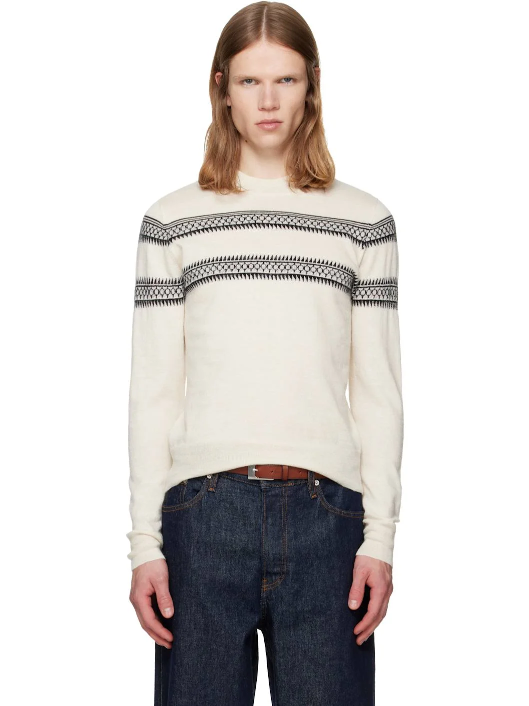 Off-White Crewneck Sweater - 1