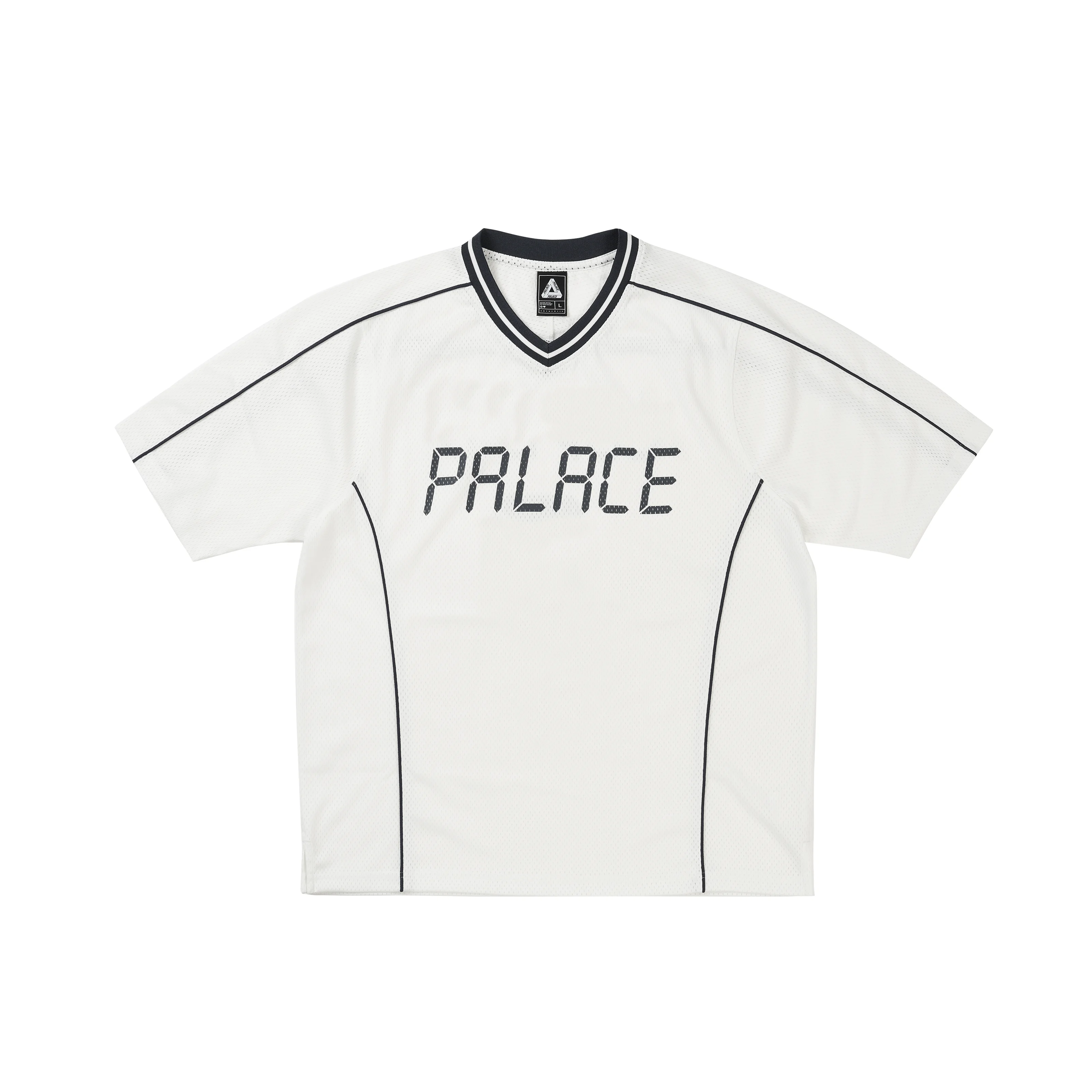 PALACE LUV U MESH JERSEY WHITE - 1