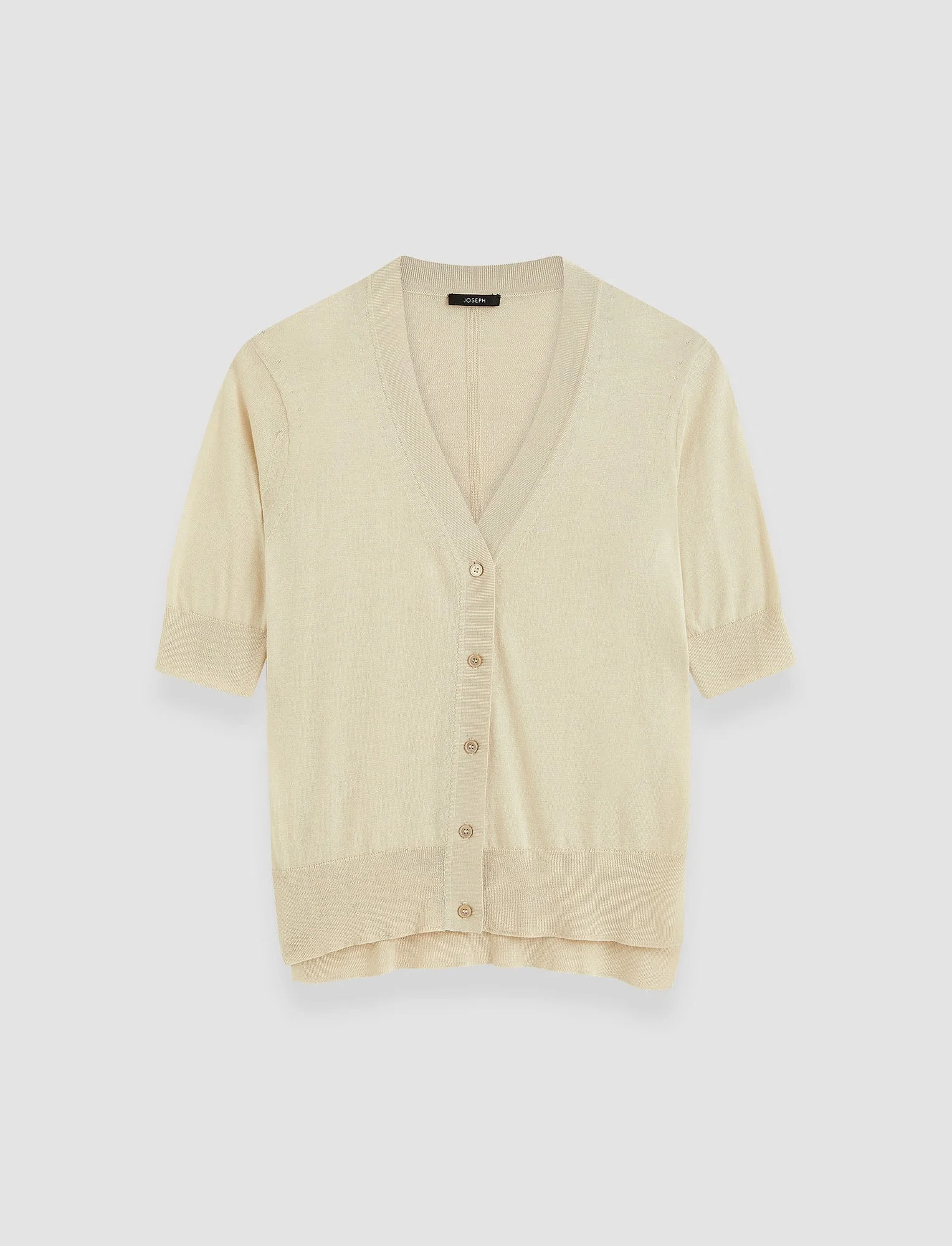 Superfine Cotton Silk Cardigan - 1