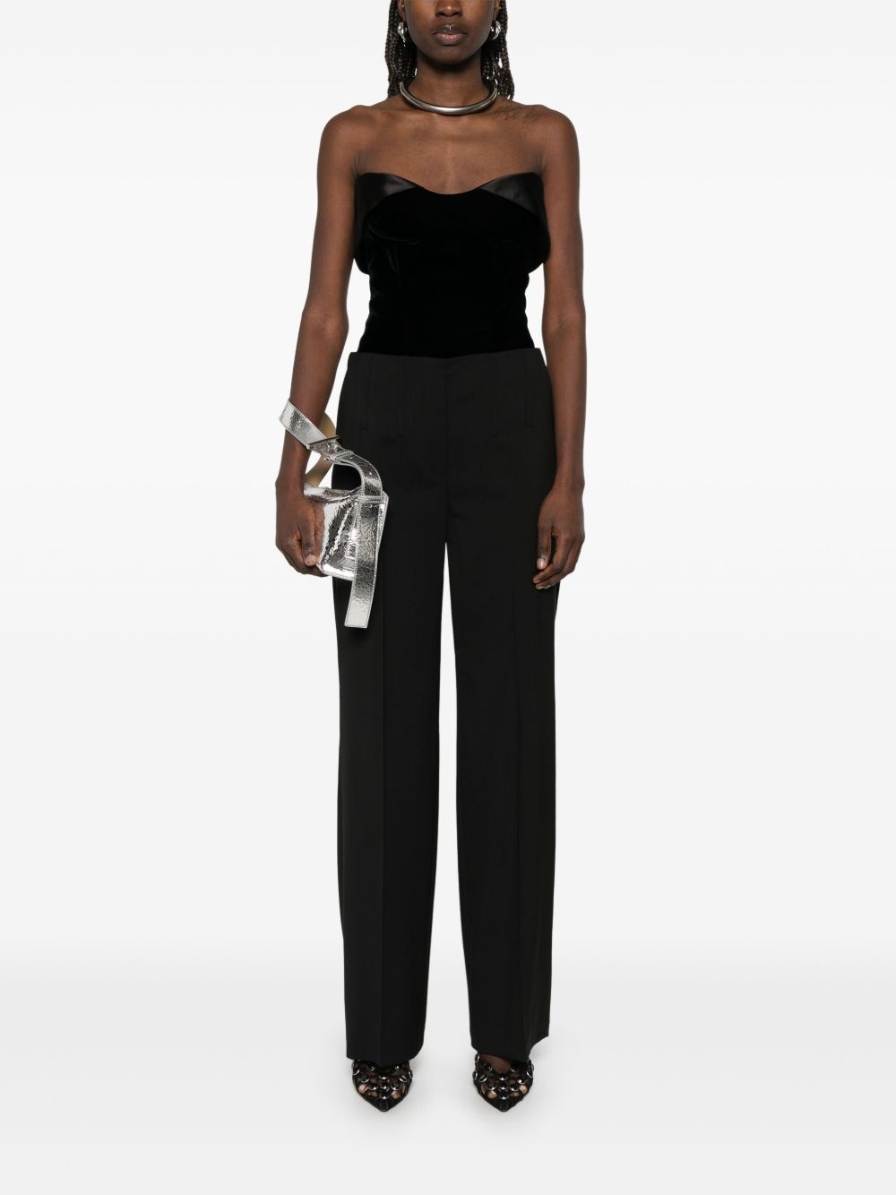 corset tailored trousers - 2