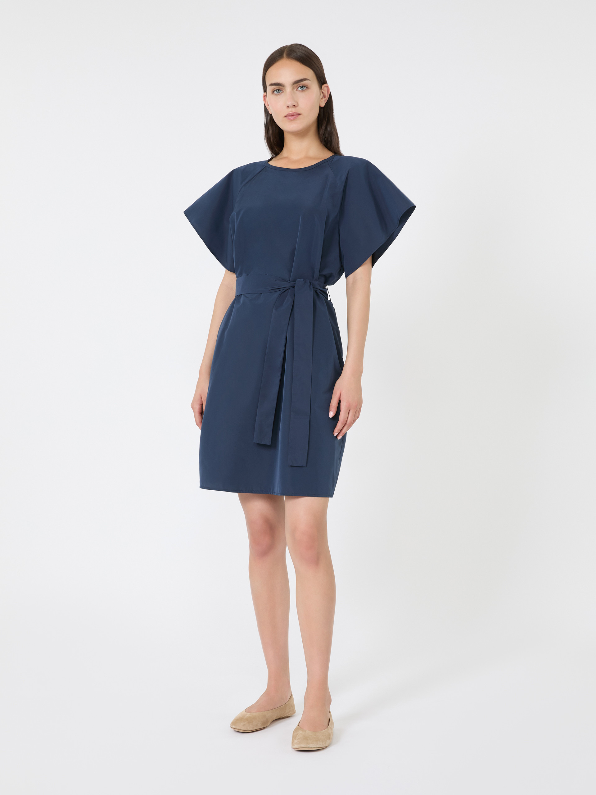 DENIS Short taffeta dress - 2