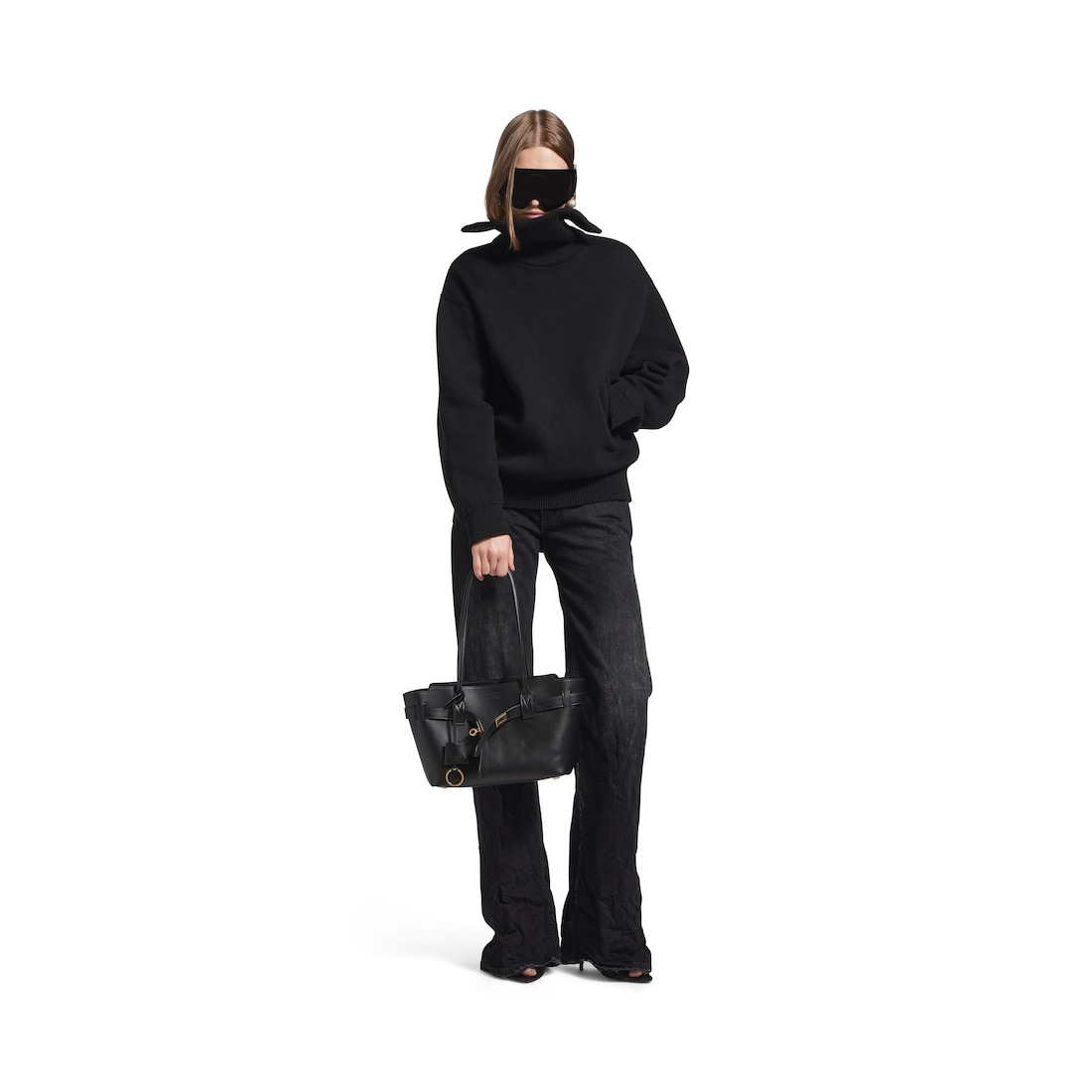 Women's Bel Air Tote Bag Small in Black - 6