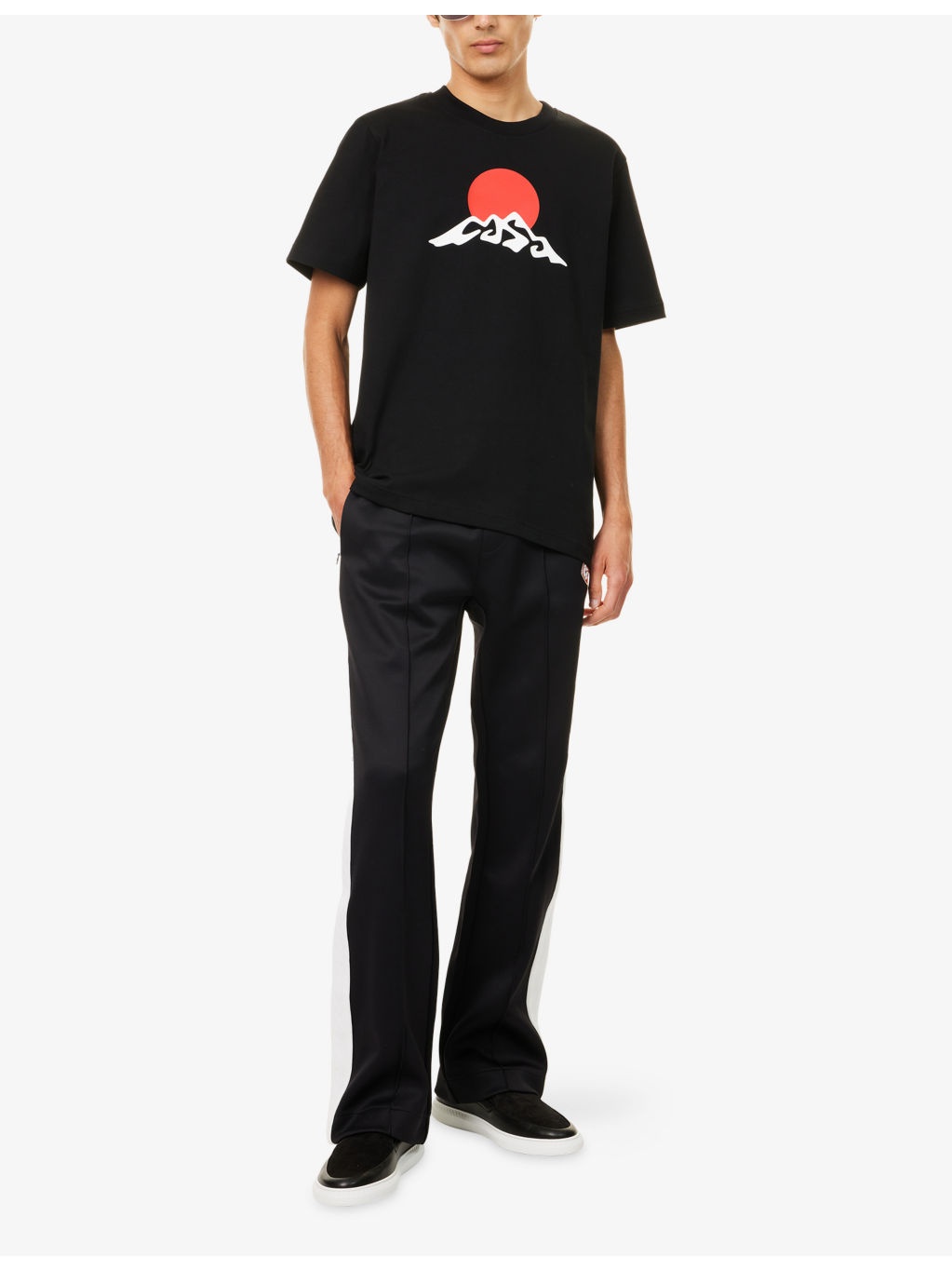 Montagne Crewneck Cotton T-Shirt - 2