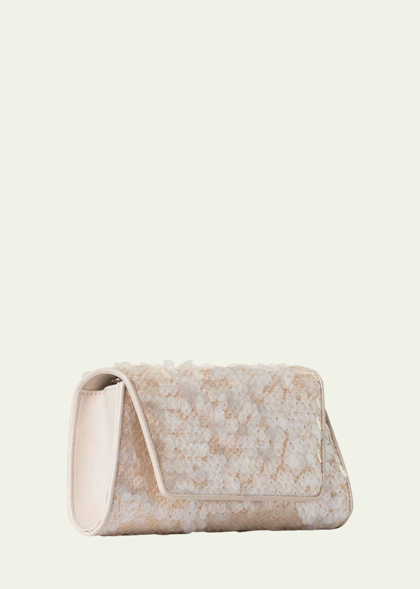 Anouk Mini Sequined Trapezoid Clutch Bag - 4