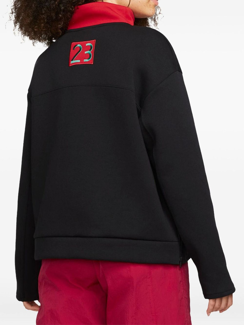 Jordan x Nina Chanel Abney "Black" sweatshirt outlook