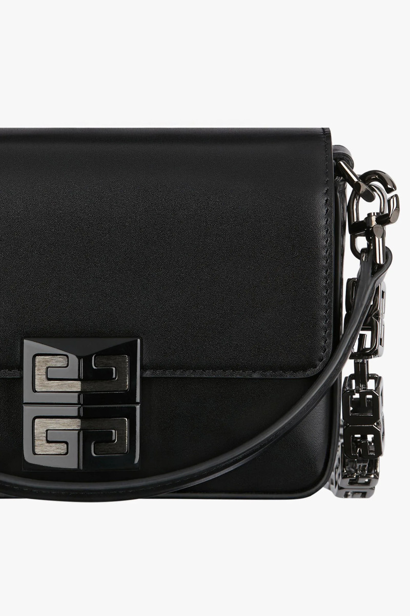 SMALL 4G BAG IN BOX LEATHER WITH CHAIN 7