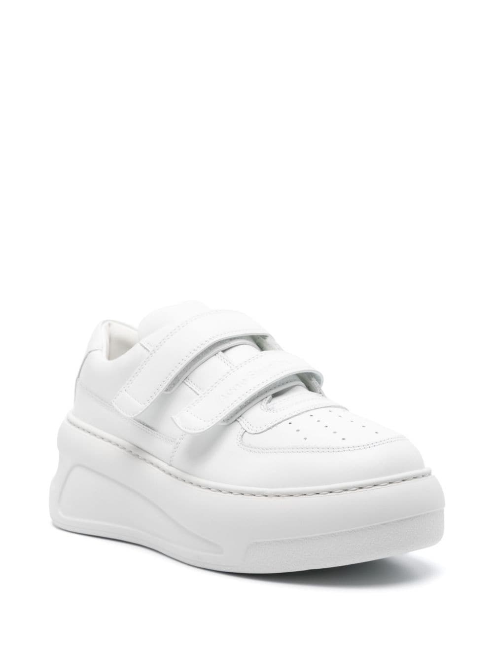touch-strap platform sneakers - 2