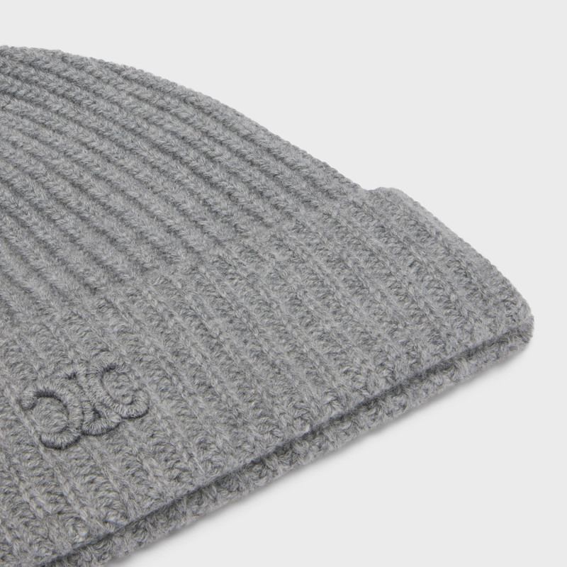 triomphe beanie in scottish cashmere 3