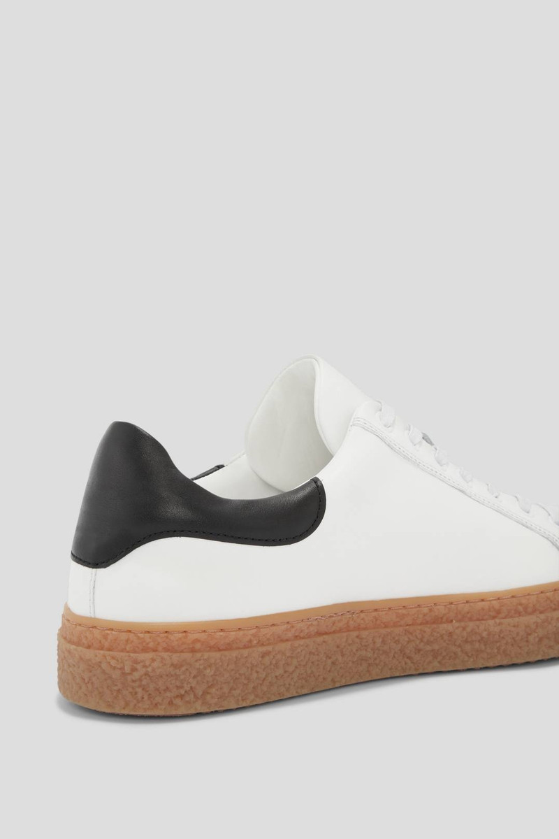 CLEVELAND SNEAKERS IN WHITE/BROWN 7