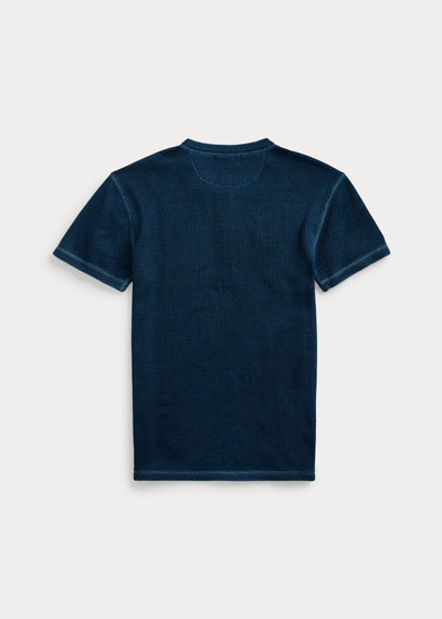 RRL by Ralph Lauren Waffle-Knit Short-Sleeve Henley Shirt outlook