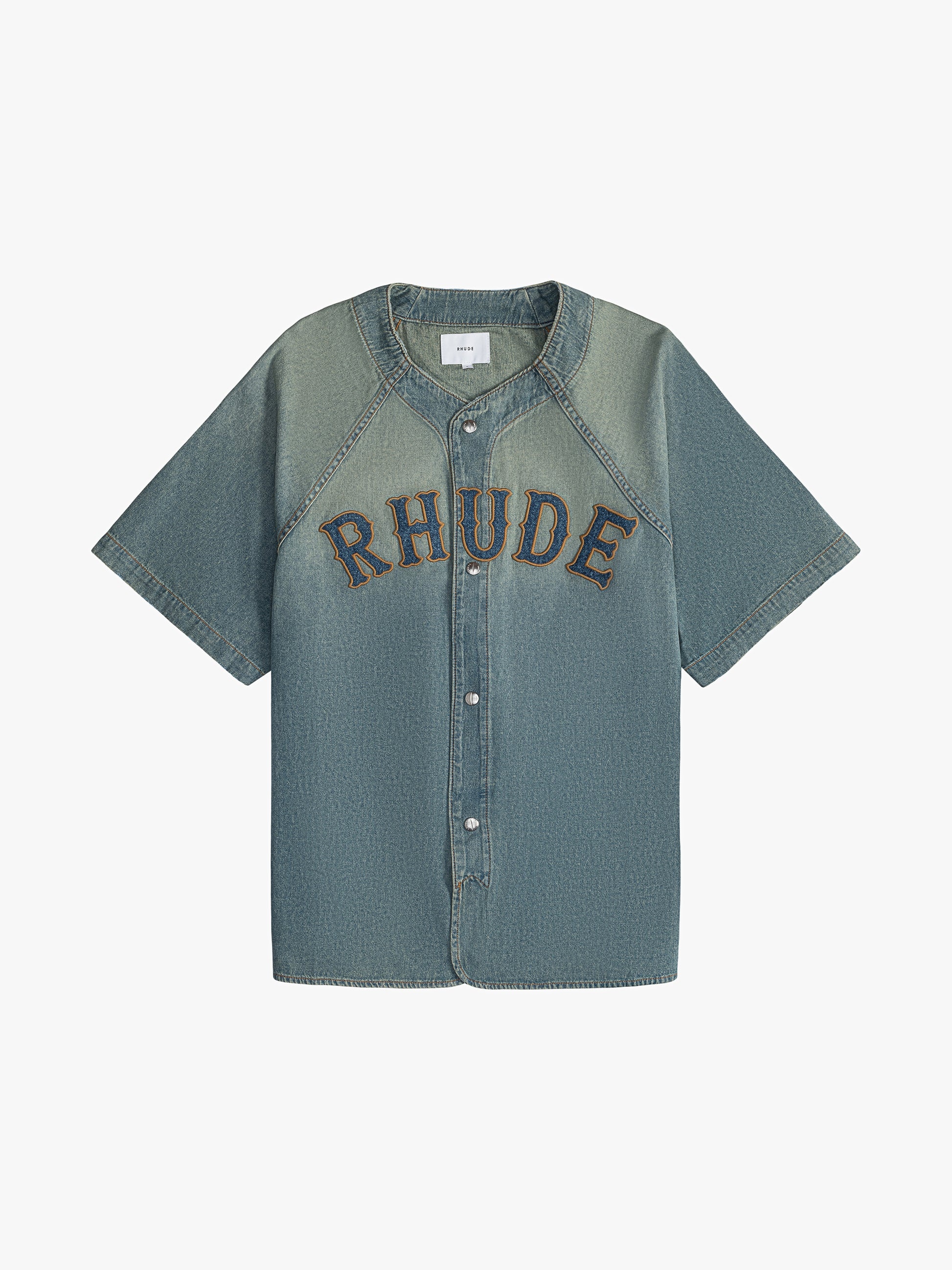 BASEBALL DENIM SHIRT - 1