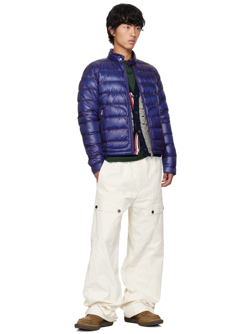 Blue Acorus Down Jacket - 5