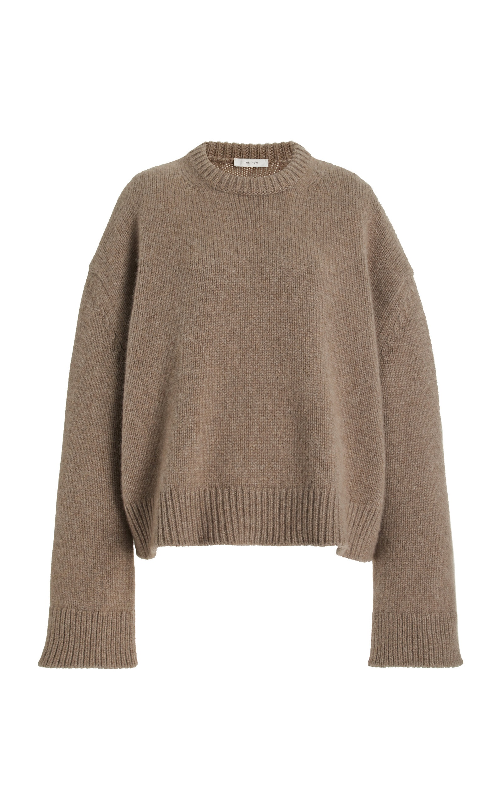 Dines Oversized Cashmere-Mohair Sweater neutral - 1