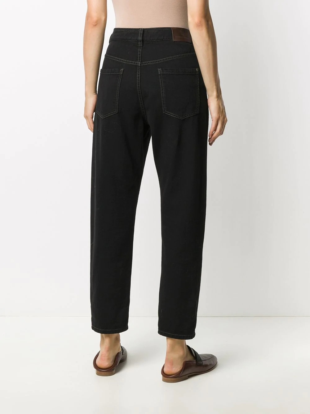 relaxed-fit cotton jeans - 4