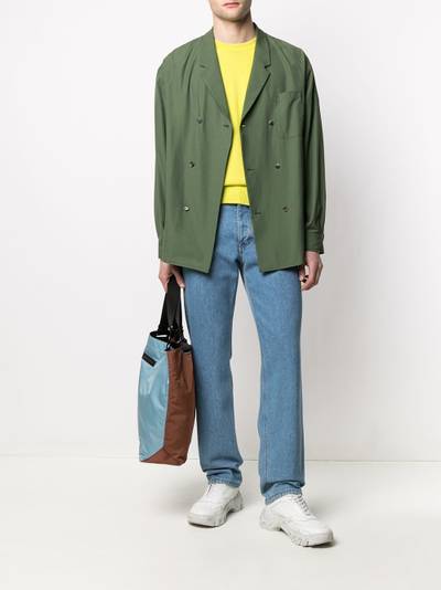 KENZO double-breasted shirt jacket outlook