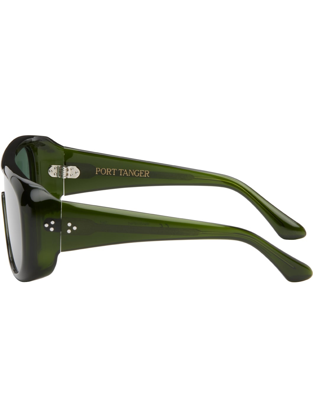 SSENSE Exclusive Green Sayf Sunglasses - 3