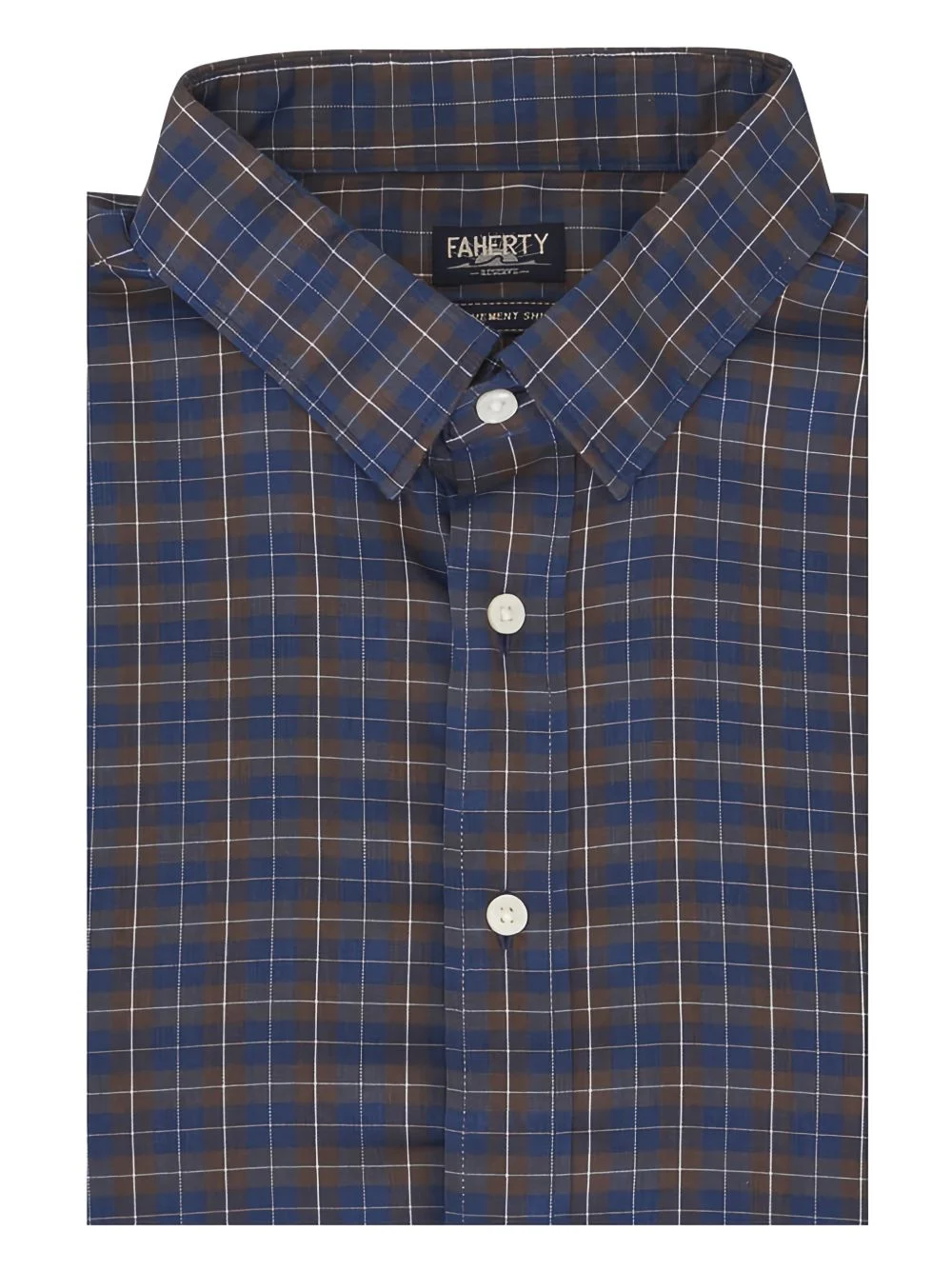 check-pattern shirt - 1
