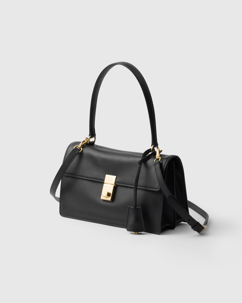 Prada Medium leather shoulder bag outlook