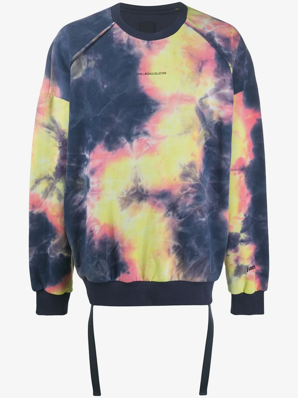 crew neck tie dye sweatshirt - 1