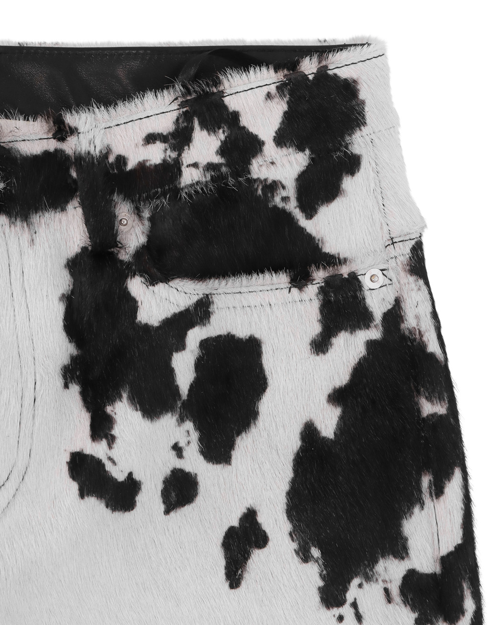 PAINTED LEATHER PANT - 7