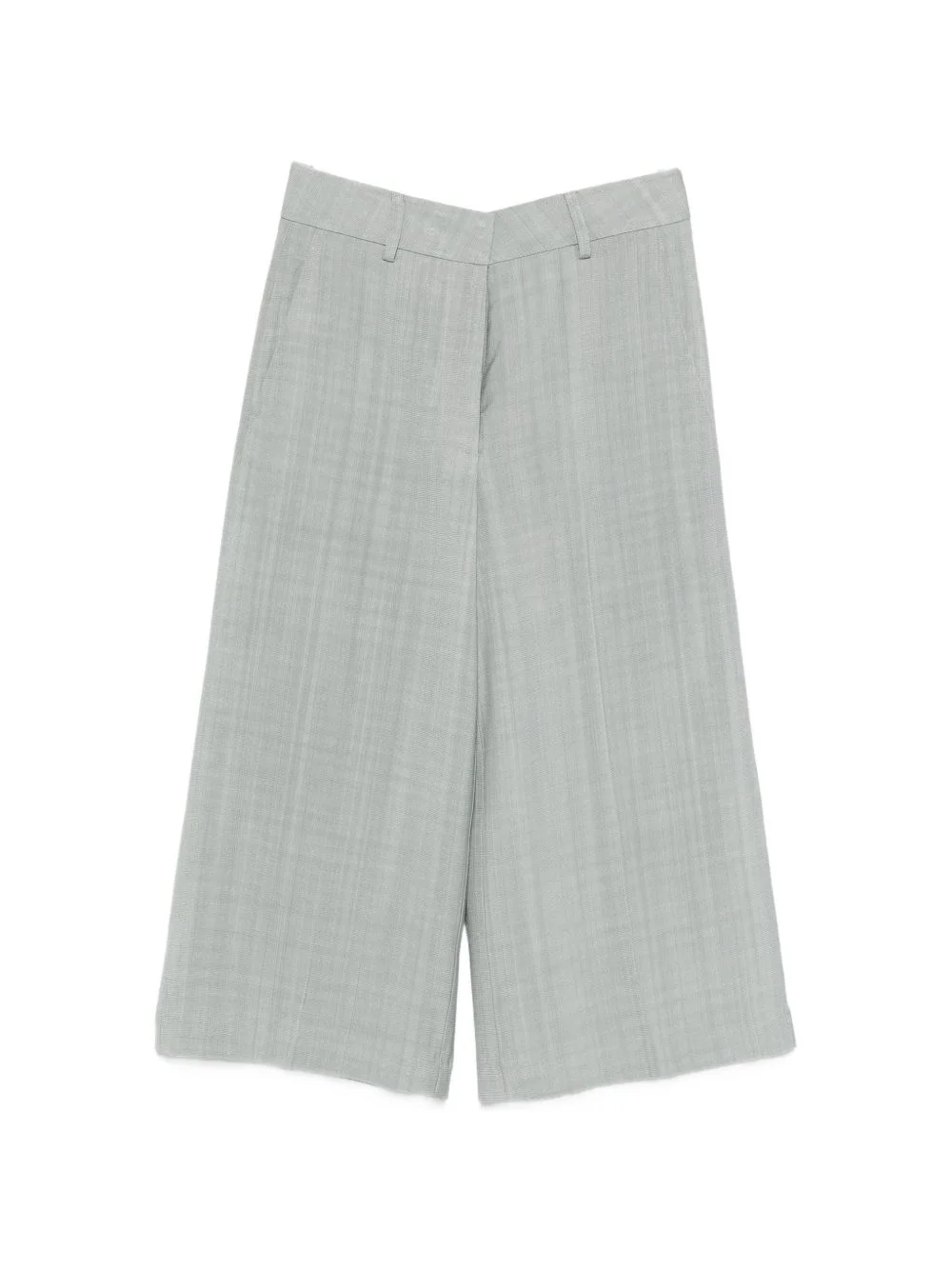 wide-leg cropped trousers - 1