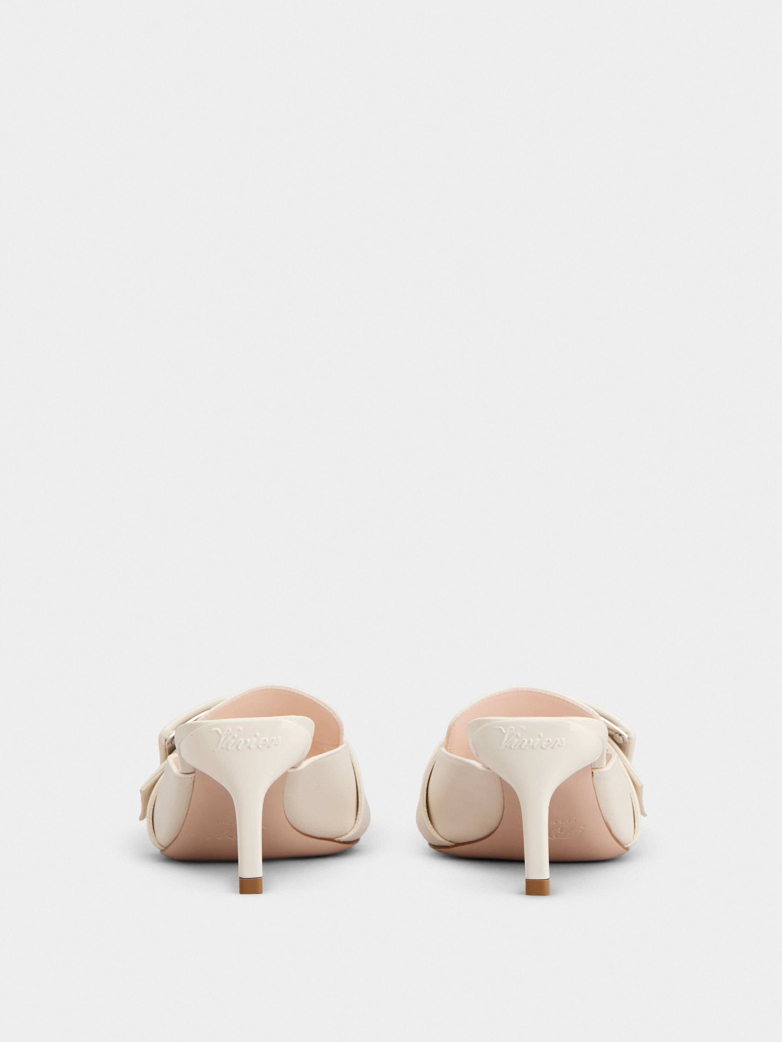 Viv' Canard Mules in leather - 5