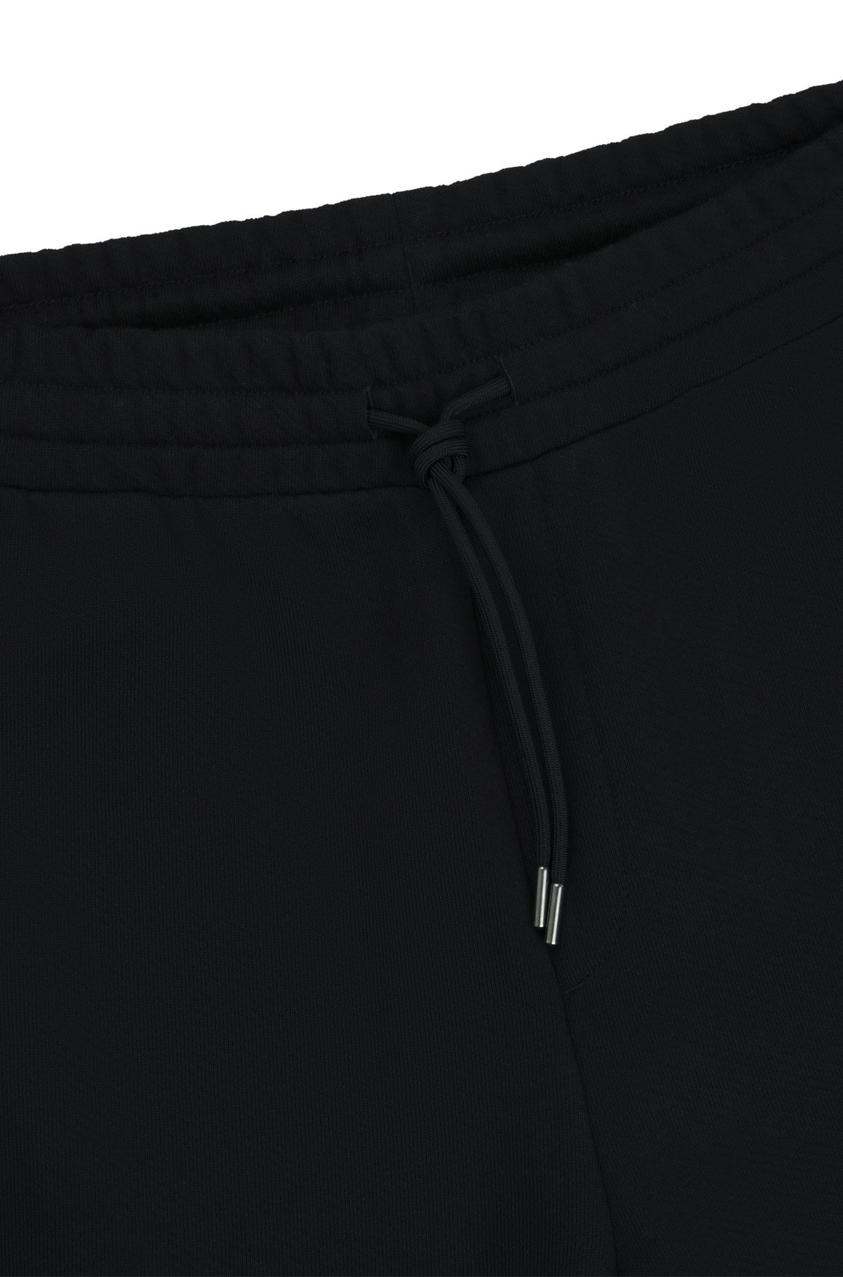 COTTON-TERRY TRACKSUIT BOTTOMS WITH HAPPY HUGO LOGO - 6