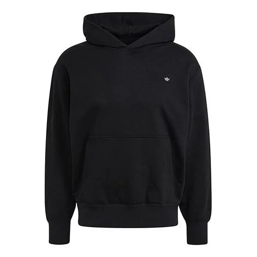 adidas originals Premium Hoody Athleisure Hooded Jumper For Men Black GN3384 - 1