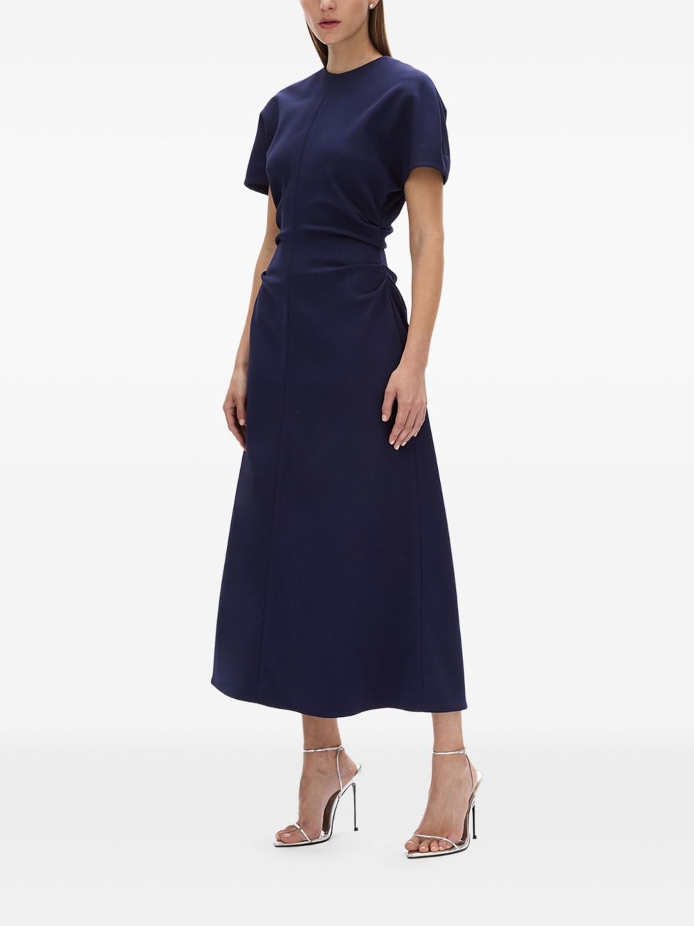 Orion pleated detail midi dress - 3