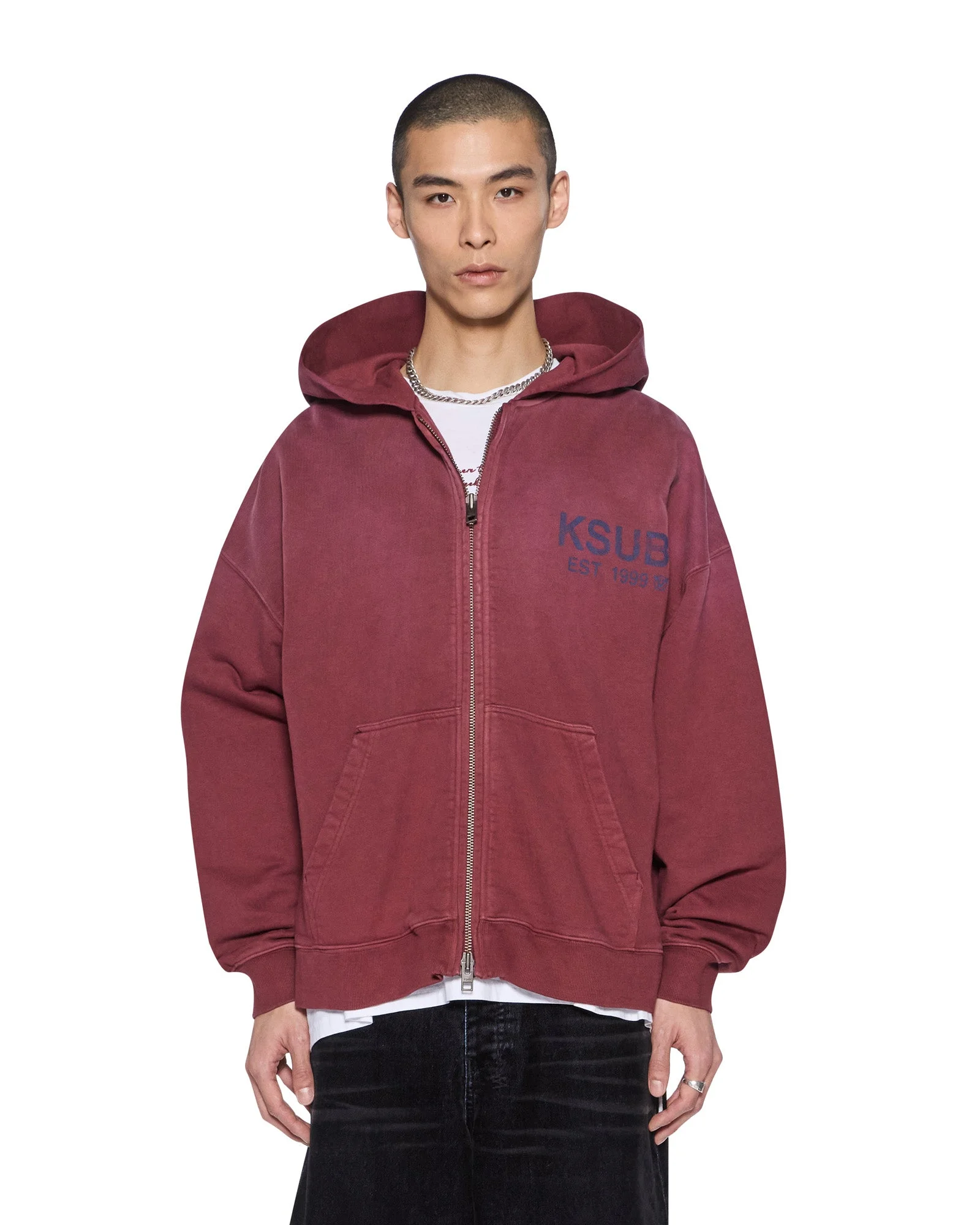 STATE EKCESS ZIP HOODIE OX FADE - 1