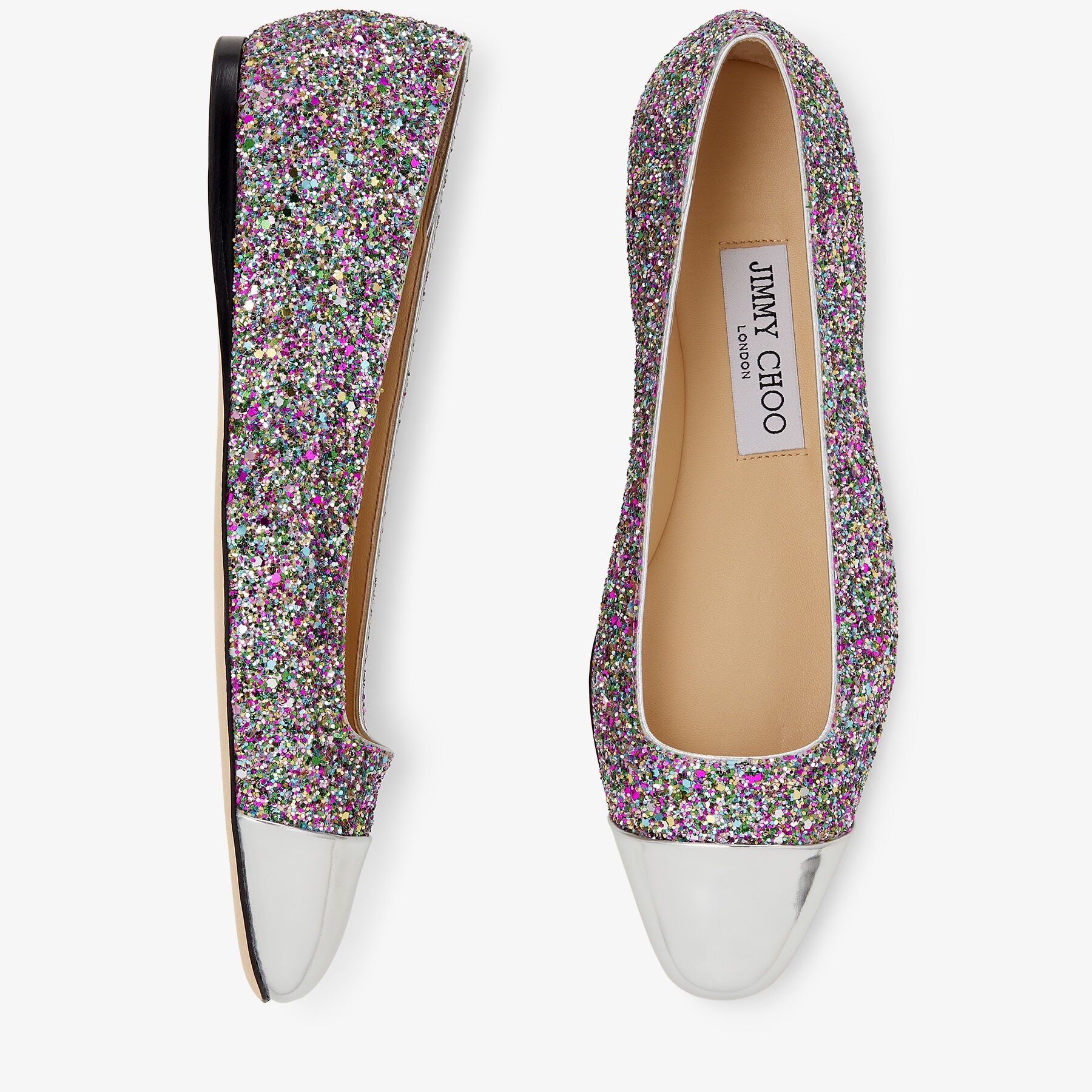 Watson Flat
Confetti Coarse Glitter Fabric Flats - 5