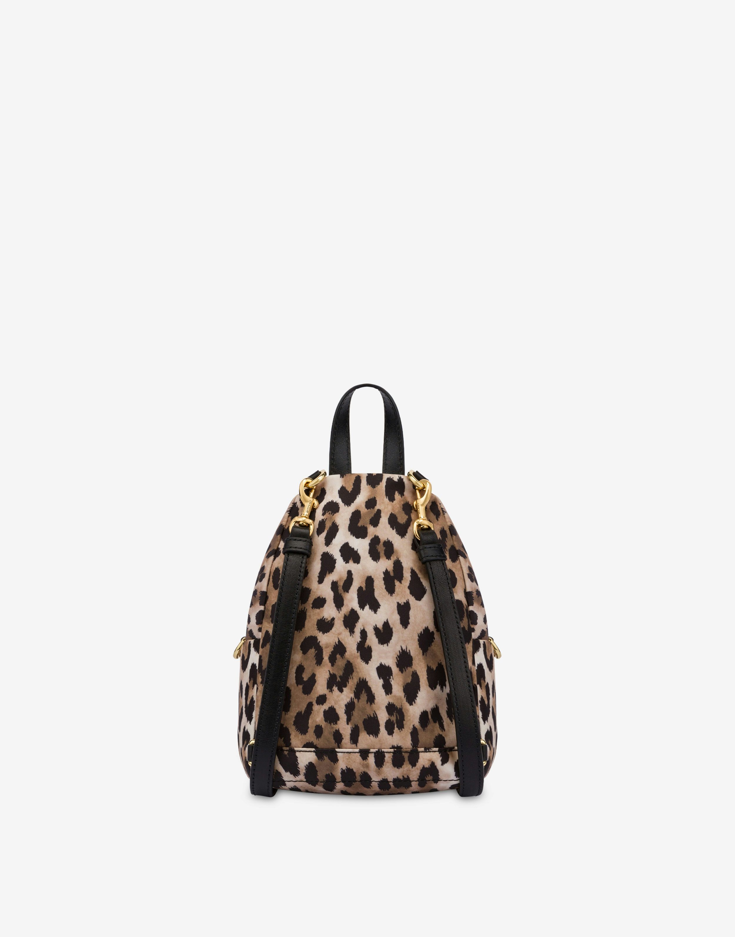 LEOPARD PRINT MINI BACKPACK - 2