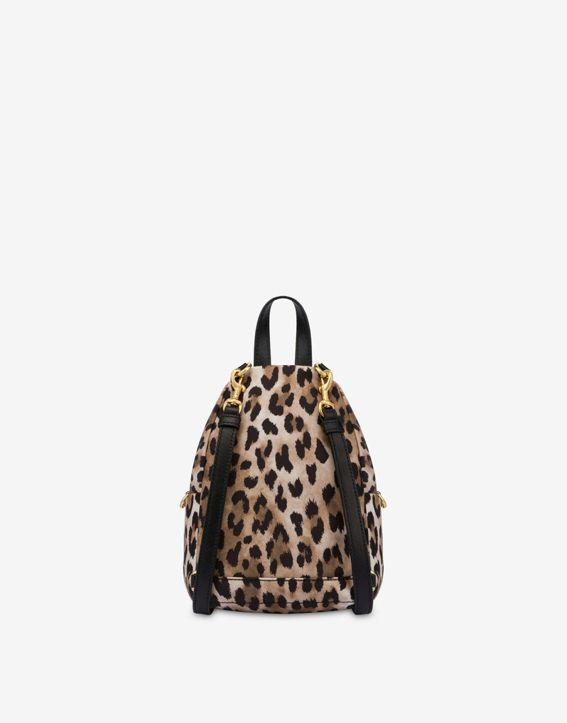LEOPARD PRINT MINI BACKPACK 2