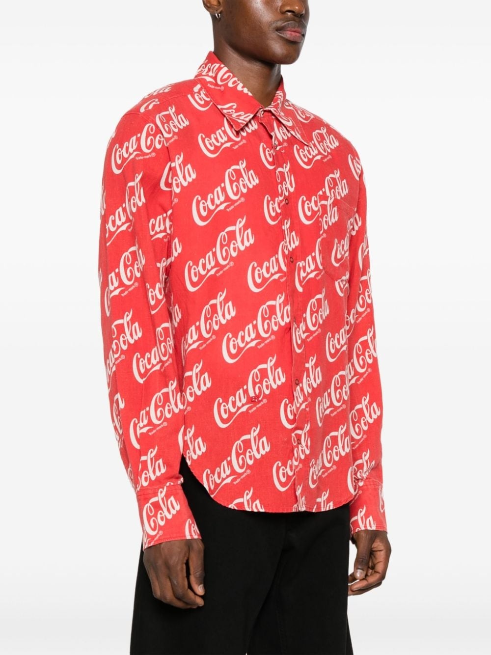 x Coca-Cola print shirt - 3