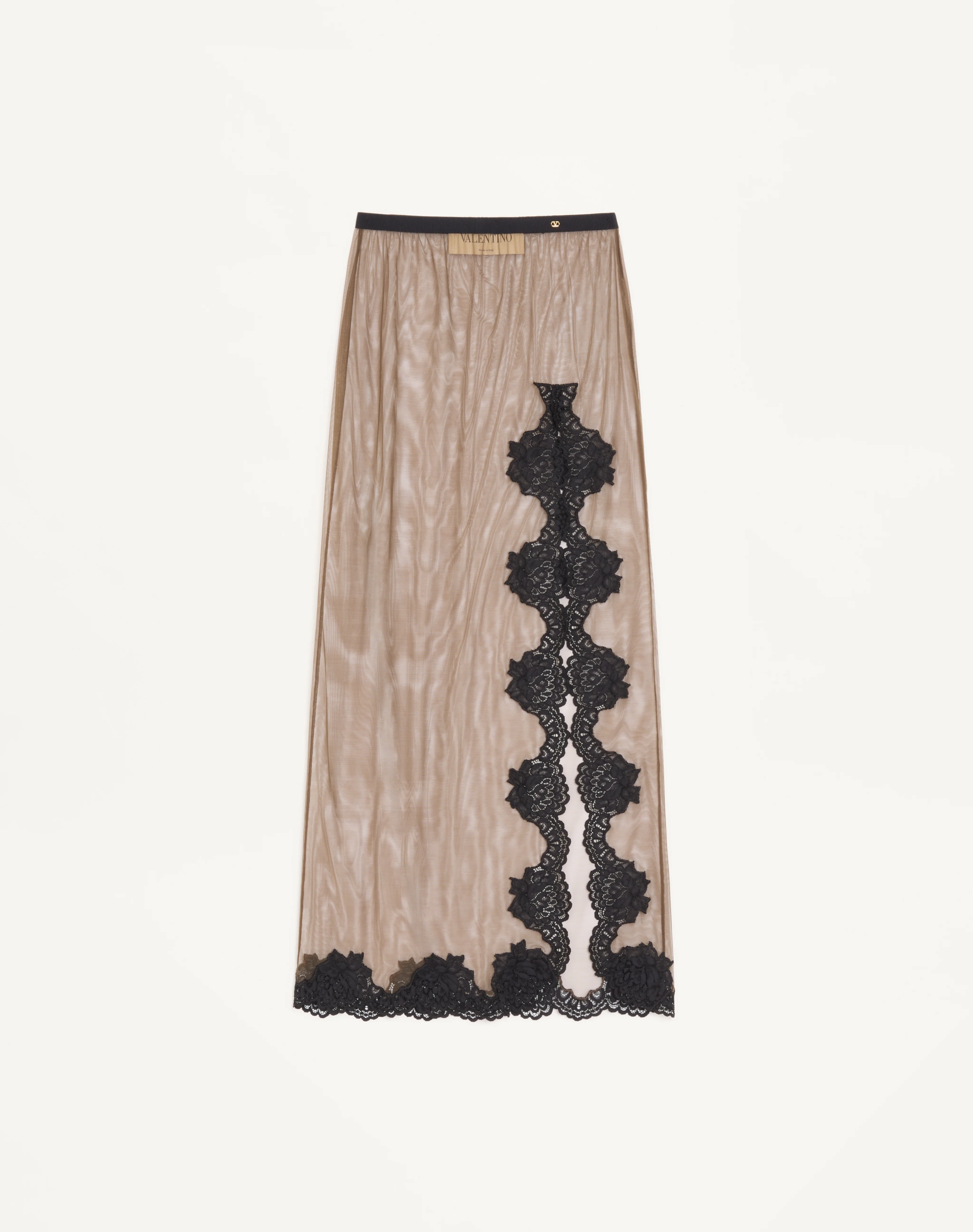 LONG SKIRT IN SHEER TULLE - 1