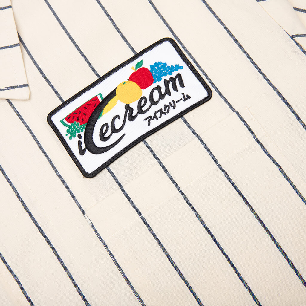 FRUIT BY THE FRUIT S/S WOVEN - WHITE - 3
