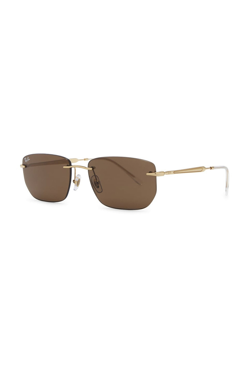 Ray-Ban Rectangular Rimless Sunglasses outlook