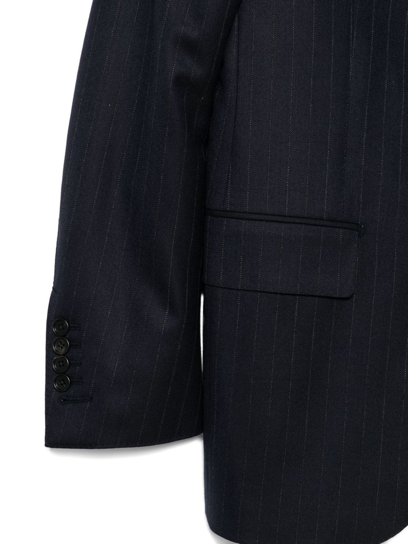 pinstripe two-button blazer 3