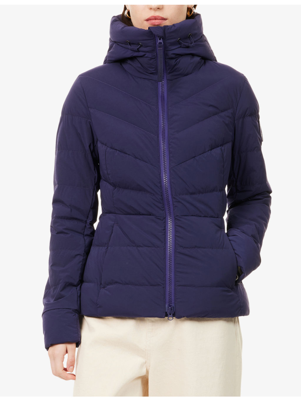 Clair Hooded Stretch-Woven Down Jacket - 3