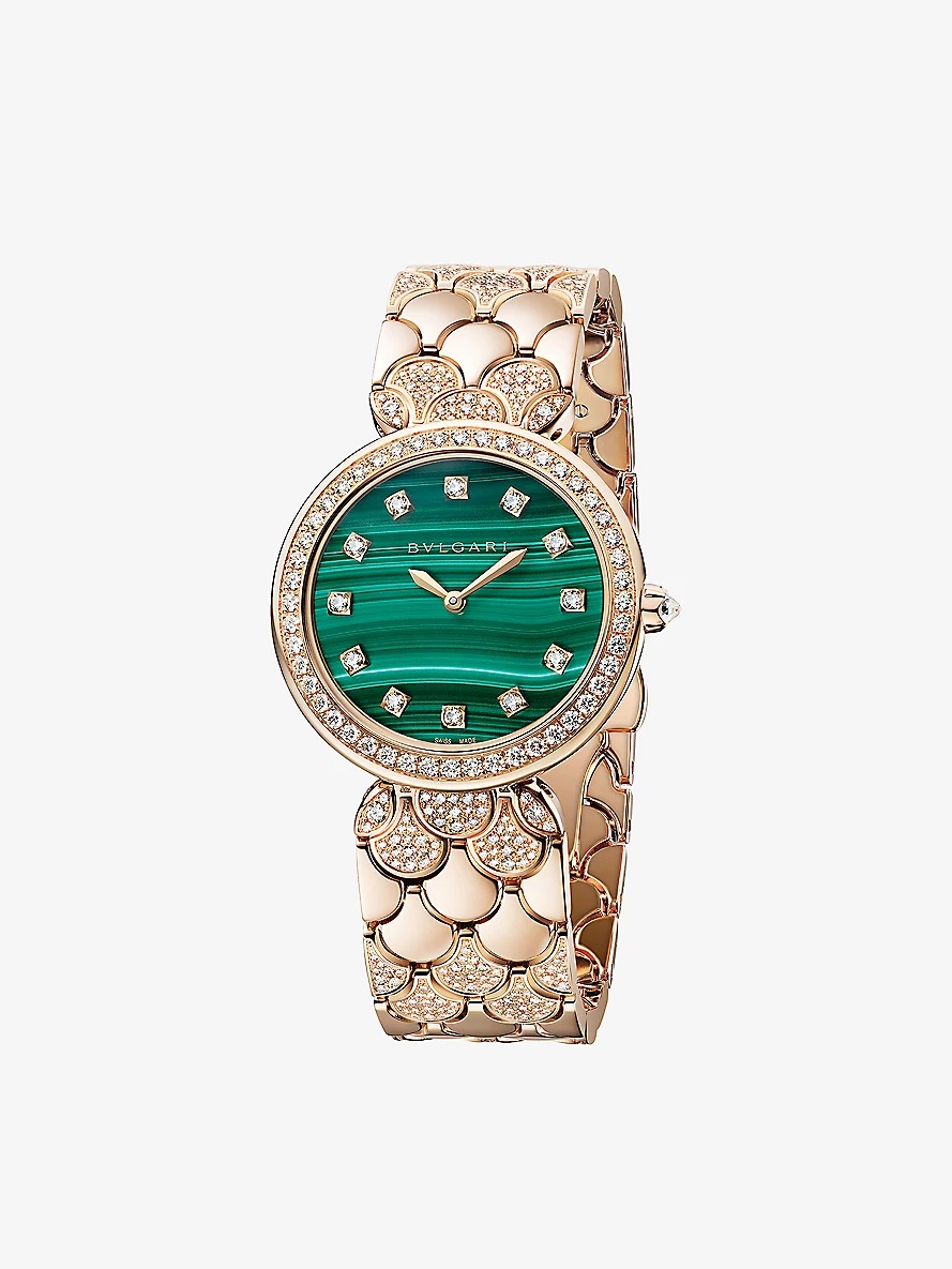 DVP33MALPGD12 Divina 18ct rose-gold and 2.69ct diamond quartz watch - 5